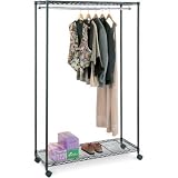 InterMetro Mobile Garment Rolling Rack