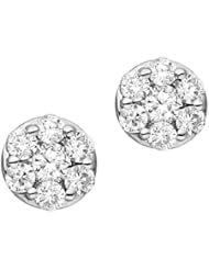 1/2 ct. tw. Endless Diamond Earrings in 14K White Gold