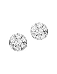 1/2 ct. tw. Endless Diamond Earrings in 14K White Gold