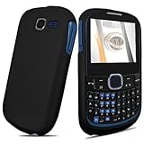 Black Rubberized Hard Case for Samsung SGH-A187 AT&T