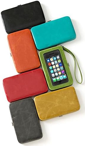Shiraleah Harper Phone Wallet With Wristlet Leaf