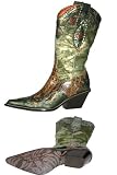 Donald J Pliner -- Jet Gator Dist Haircale Antique Met Olive -- Women's