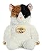 Aurora Peek A Boo- Calico Cat Plush, White