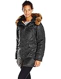 Alpha Industries Women's N-3B Slim Fit Flight Nylon Parka