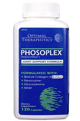 Phosoplex (120 Capsules) the Most Complete Bone and Joint Formula (2 Bottles)
