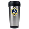 Los Angeles Galaxy MLS 16oz Stainless Steel Travel Tumbler - Primary Team Logo by Great American Products