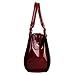 Hynes Victory Crocodile Pattern Top Handle Handbags