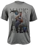J.J. Redick Orlando Magic Titanium Caged Player Soft Hand Pigment-Dyed Premium T-Shirt