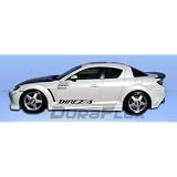 2004-2011 Mazda Rx-8 Velocity Sideskirts by DuraFlex