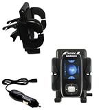 Samsung Yepp YP-T9 4GB Auto Vent Holder with Car Charger - Uses Gomadic TipExchange