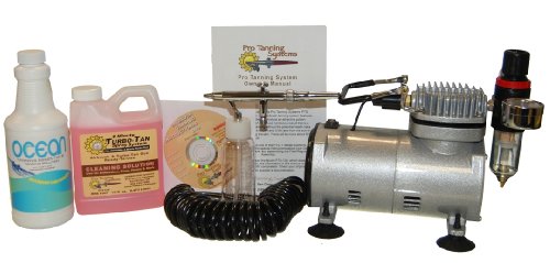 PRO AIRBRUSH TANNING SYSTEM W/TRAINING DVD-Sunless Tan