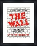PINK FLOYD Roger Waters - The Wall - Custom Framed Original Ad