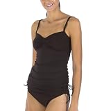 Merona Shirred Swimwear Set - Brown