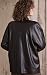 Women's Lyn Napa Leather Coat, BLACK/VINTAGE, Size 14