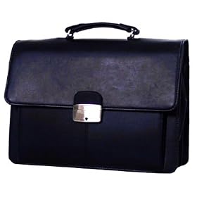 Kenneth Cole Briefcases - Leather Flap-Py Gilmore Flapover Portfolio