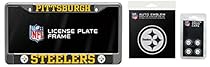 NFL Pittsburgh Steelers 3 Piece Fan Kit, One Size, Silver

