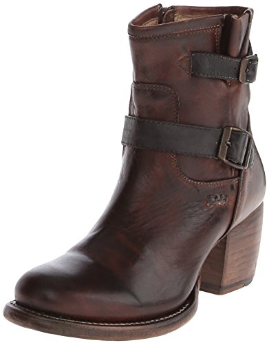 Bed Stu Women's Octane Boot,Teak Rustic/Black Rust,9 M US