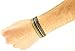 Brown Black Leather Strap Surf Wristband Bracelet Coloured Cords