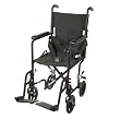 Drive Medical Almnm Transport Chair - 17"