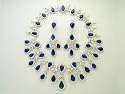 Platinum Sapphire and Diamond Set