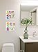 Stupell Home Décor Brush Every Morning Colorful Bathroom Wall Plaque, 12 x 0.5 x 12, Proudly Made in USA