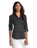 Foxcroft Womens Geo Dot Wrinkle Free Shirt