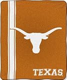 Texas Longhorns 50"x60" Royal Plush Raschel Throw Blanket - Mesh Style Warm Machine Washable