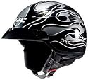 HJC CL-21 CL21 CRUISERM REIGN MC5 BK/SL/WH SIZE:LRG MOTORCYCLE Open-Face-Helmet