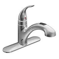 Moen CA67315C Integra Chrome One-Handle Low Arc Kitchen Faucet