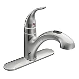 Moen CA67315C Integra Chrome One-Handle Low Arc Kitchen Faucet by Moen