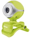 Trust Exis Webcam with built-in Microphone 17202 (Green) Only Today