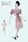 Party Dress with Pleats - Art Print Poster - 20 x 29