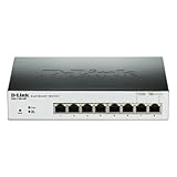 D-Link EasySmart 8-Port Gigabit PoE Switch (DGS-1100-08P)