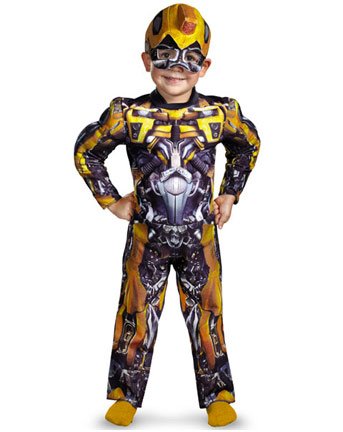 Bumblebee Toddler Muscle Costume