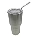 Rspic 10.5 Inch long Stainless Steel Straws for yeti and Cleaning Brush
