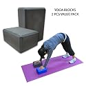 9" x 6" x 4" High Quality Yoga Blocks (2 Pack)