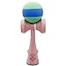Kendama Rubberized Green & Blue Matte And Extra String
