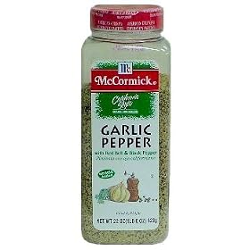 Garlic Pepper - 22 oz. Jar