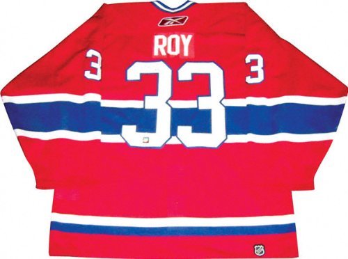 Patrick Roy Montreal Canadiens Autographed Replica Jersey