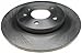 ACDelco Silver 18A1798A Rear Disc Brake Rotor