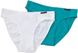 Skiny Damen Slip 2-er Pack, SKINY Advantage Cotton Women / 2653 Da. Rio Slip DP