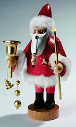Christmas Smoker - Santa Claus, red (18cm / 7 in)