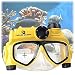 Liquid Image 5.0MP Underwater Digital Camera Mask - Yellow