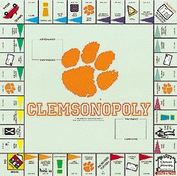 Clemsonopoly Monopoly Style Board Game