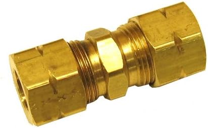 5/16" Brass Compression Union - 10 PACK
