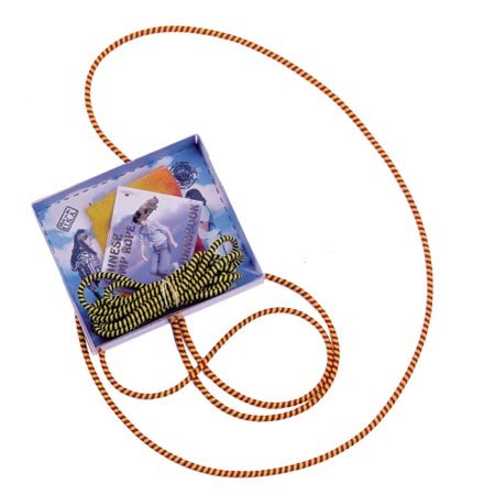 Chinese Jump Rope Tie Dye Pouch