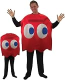 Adult Deluxe Pac Man Blinky Costume