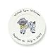 Hand Painted Plate - Baptism