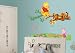 Winnie the Pooh & Tiger on the Tree Peel & Stick Nursery Kids Room Wall Art Stickers