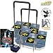 Wii DDR Hottest Party and 2 x Dance Dance Revolution ENERGY Arcade metal dance pads with Handle Bar